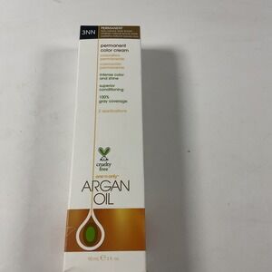 Argan Oil Permanent Color Cream - 3NN Dark Red Violet Brown by One n Only